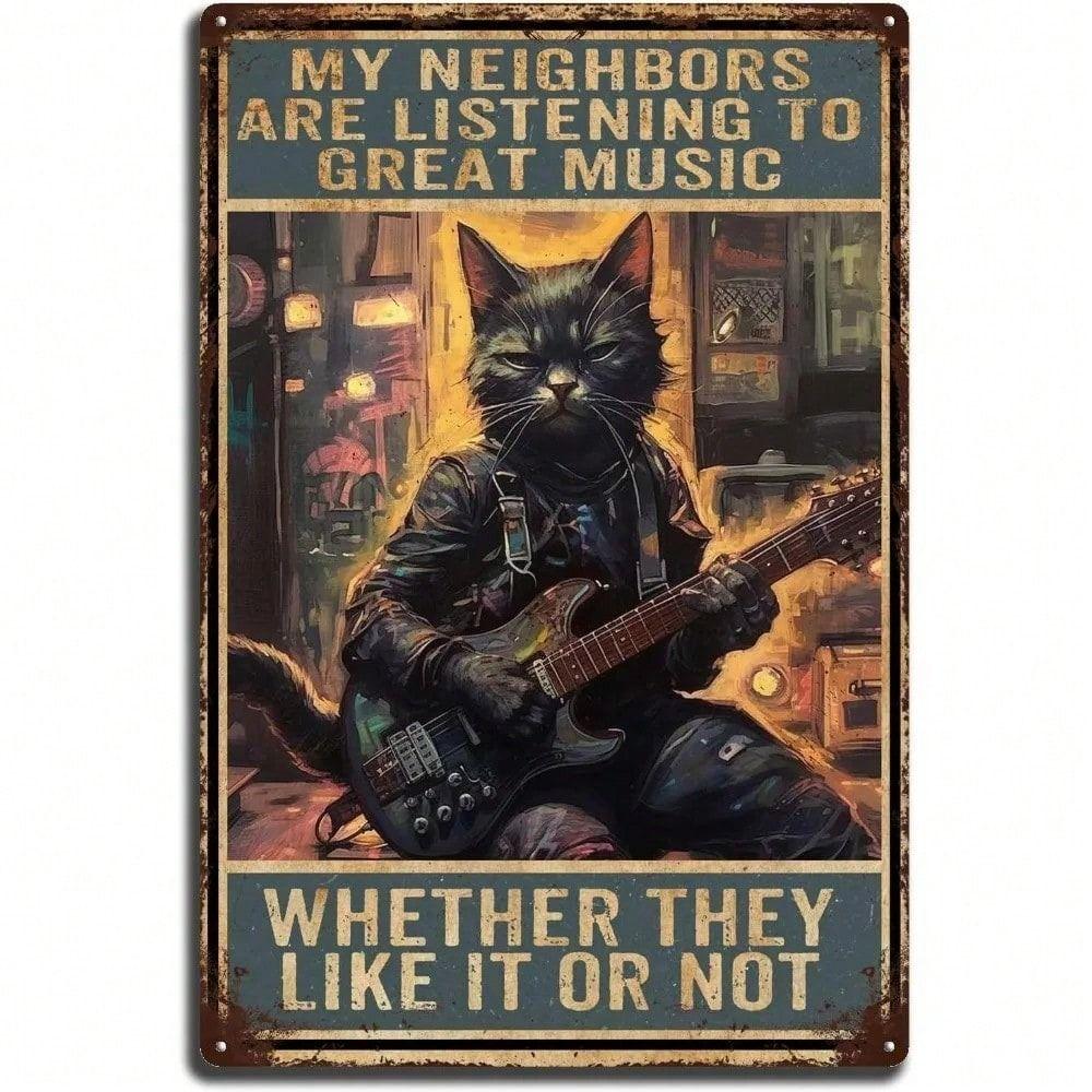 Vintage Metallschild Plakette 20x30cm Blechposter Humor Retro Bar Pub Wanddekor