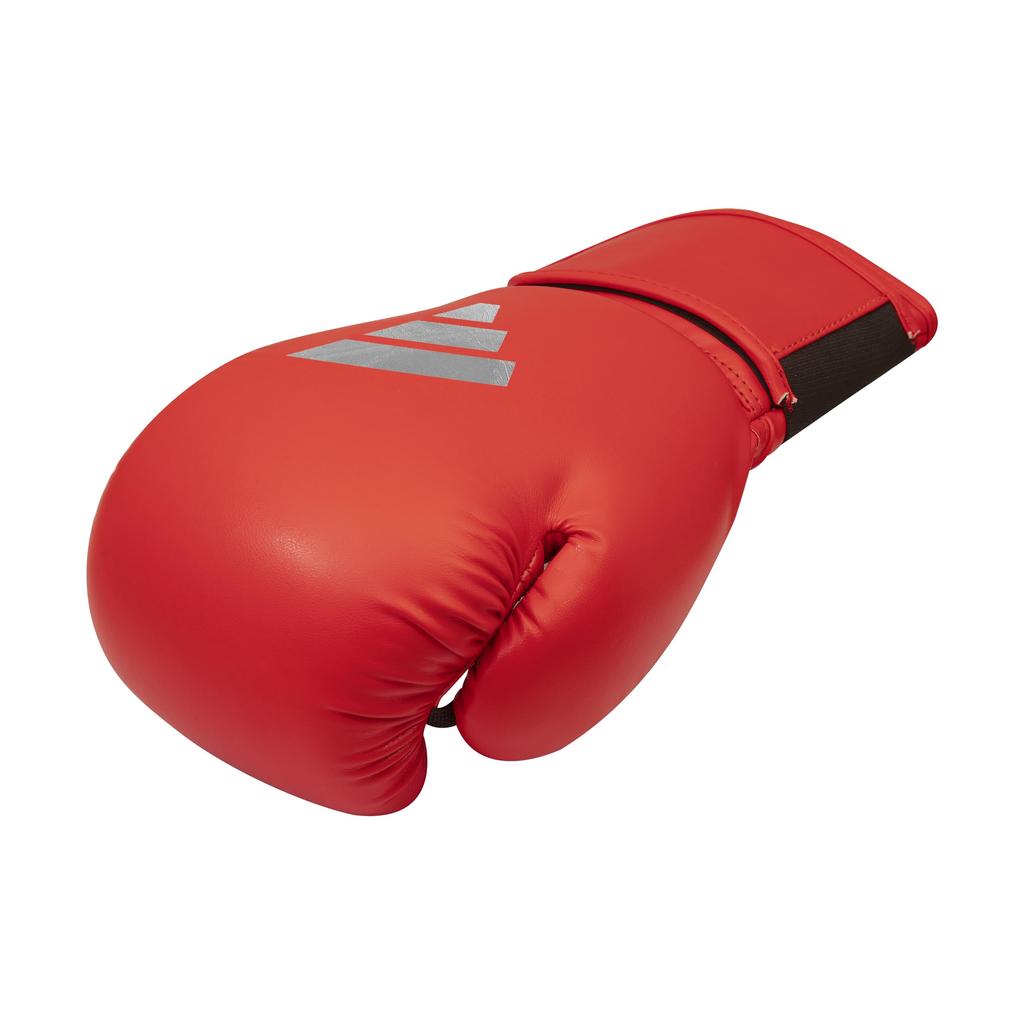 Adidas Combat Sports Speed 50 Club Boxing Active 10 oz Gloves, Red/Silver (ACTIVE), (ADISBG50)