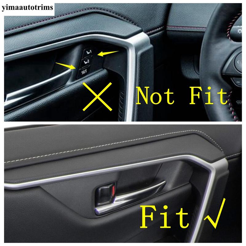 Window Lift / Steering Wheel / Gear Shift / Water Cup / Air AC Vent Cover Trim For Toyota RAV4 XA50 - 2024 ABS Accessories