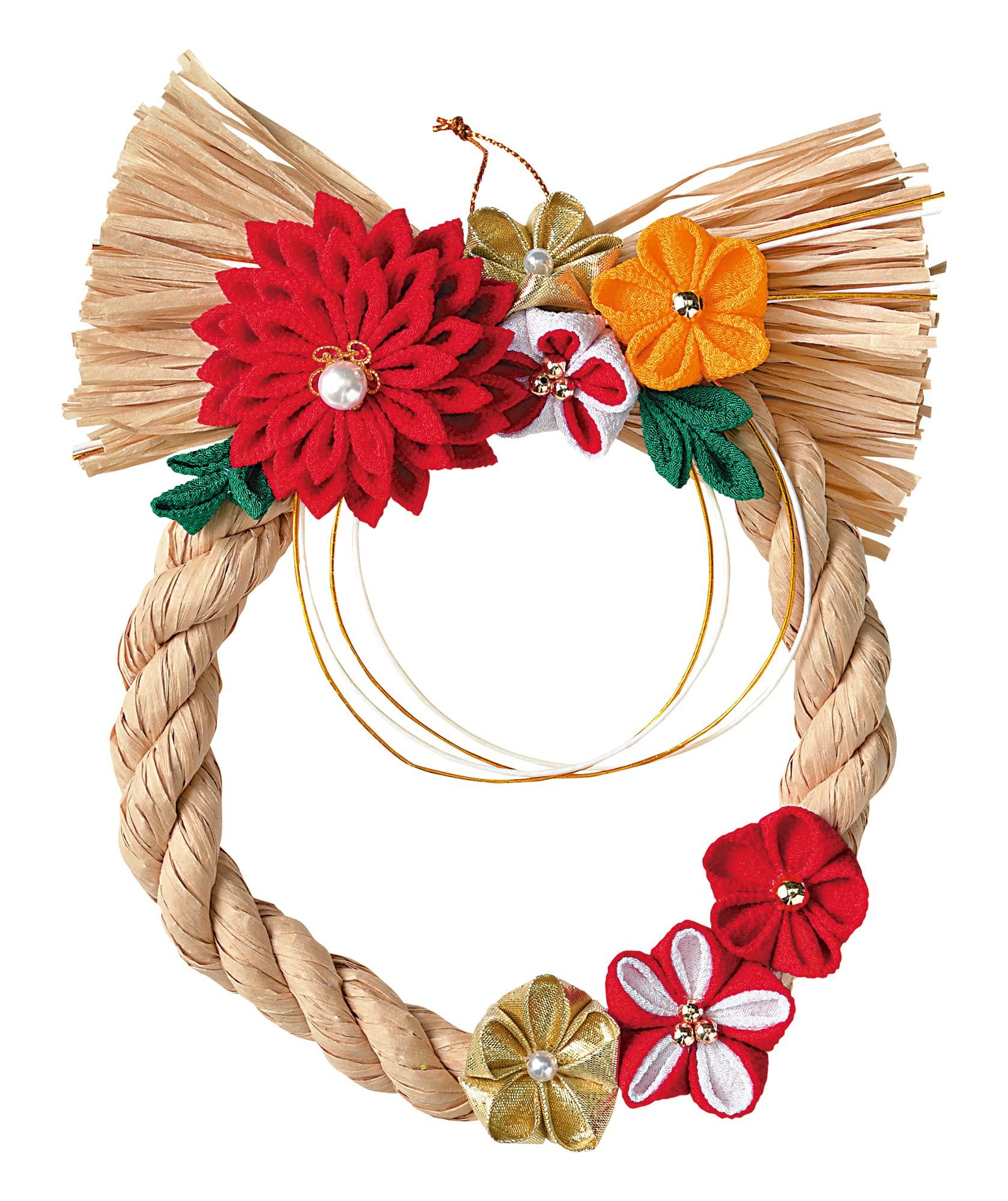 

Takagi Fiber Panami Zodiac Paper Yarn Kit, Shimenawa Hanagoyomi Tsumami Zaiku LH-185