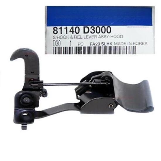 NEW 81140-D3000 81140D3000 Hood Safety Hook & Release Lever for Hyundai Tucson 2016- Brand