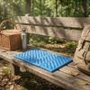 Faltbares Schaumstoff-Sitzkissen, vierfach faltbar, tragbar, wasserdicht, feuchtigkeitsbeständig, Outdoor-Picknickmatte, Campingmatte