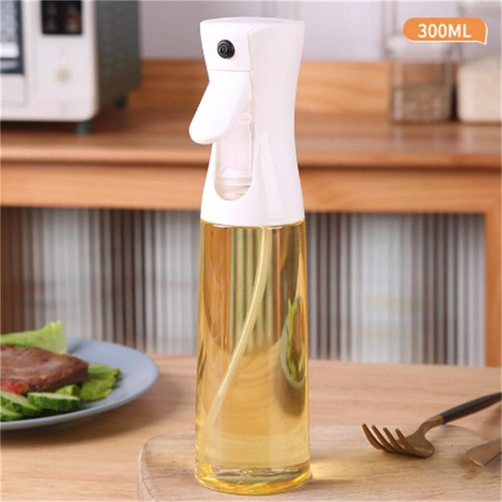 300ml Oil Dispenser Container Oils Spray Oil Distributor Kitchen Gadgets Spray Bottle Fuel Injector Tools Kitchen Accessories