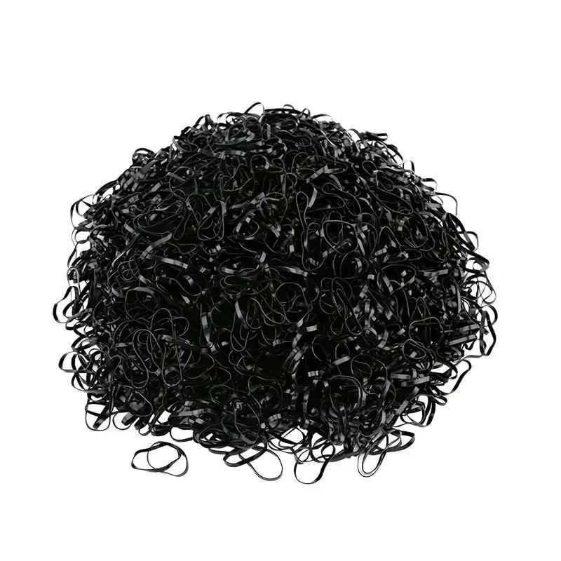 

Black Rubber Bands, Small Elastic Bands for Office Home Hair Braiding, Daily Use DIY Craft, Low Price Bulk Supply United States