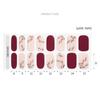 Gel Nail Stickers Semi Cured Gel Nail Art Decals With Quick Drying Technology For Long Lasting Salon Home Manicure
