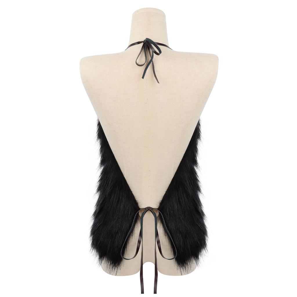 Halloween artificial fur primitive costume cosplay Viking savage costume props