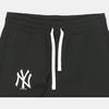 New Era MLB Series New York Yankees Logo Fleece Cuffed Knit Joggers Unisex Joggers Black 13044917
