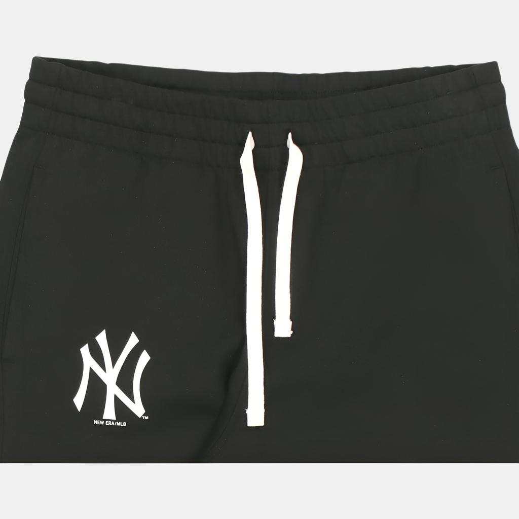 New Era MLB Series New York Yankees Logo Fleece Cuffed Knit Joggers Unisex Joggers Black 13044917