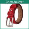 Fashionable Genuine Leather Mens Belt With Alloy Pin Buckle And Simple Style For Daily Use