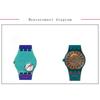 19mm 21mm Para Swatch pulsera de metal de núcleo sólido cadena de reloj cóncava convexa YVS400 451 YVB404 hombres de hierro mujeres banda de reloj de acero