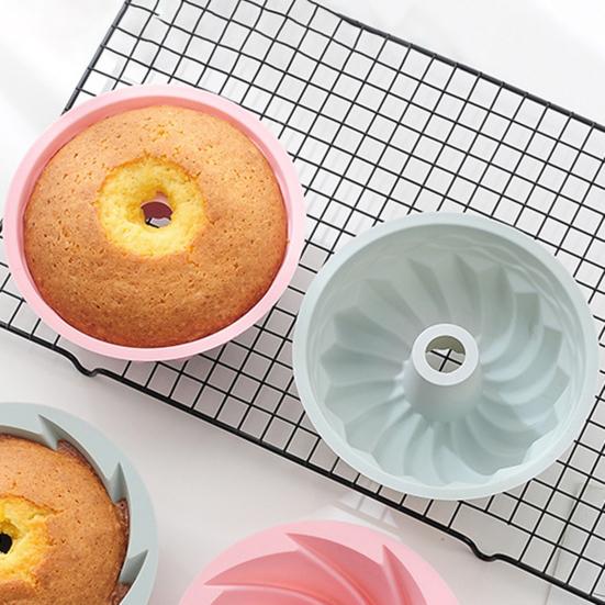 Spülmaschinenfestes Kuchenbackblech, gleichmäßig erhitztes Silikon, hochwertige, praktische Kuchenform, Kochgerät