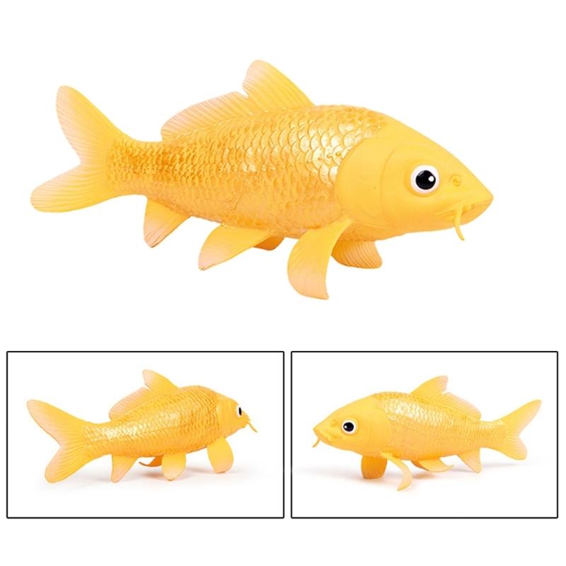 Collectible Goldfish with Playset Detailed Wildlife Figures for Imaginative Play Boys and Girls Home Decoration Ornament
