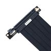 PCIe4.0 16X Risers Cable 20cm Length Enhanceds Signal Integrity ABS Construction Servers Hardware Compatible