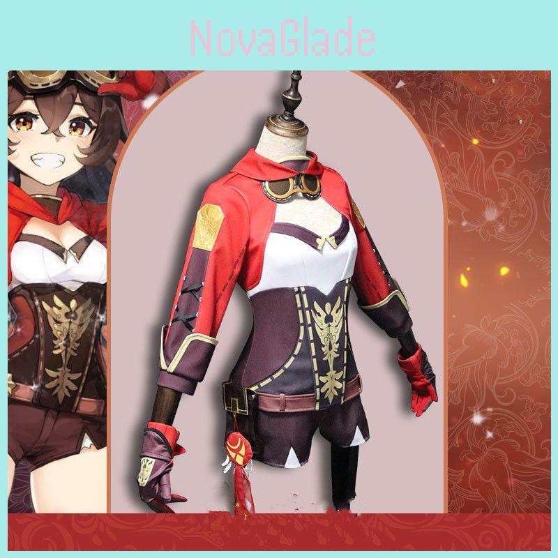 Stunning Amber Suit Cosplay Costume For Genshin Impact Fans!