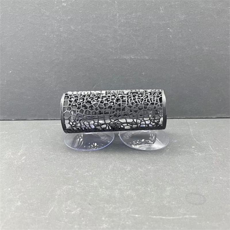 2Pcs Fishtanks Tunnel Hideouts Decoration Safe Plastic Suction Cup Shelter Cave For Fish Shrimp Habitats Accessories