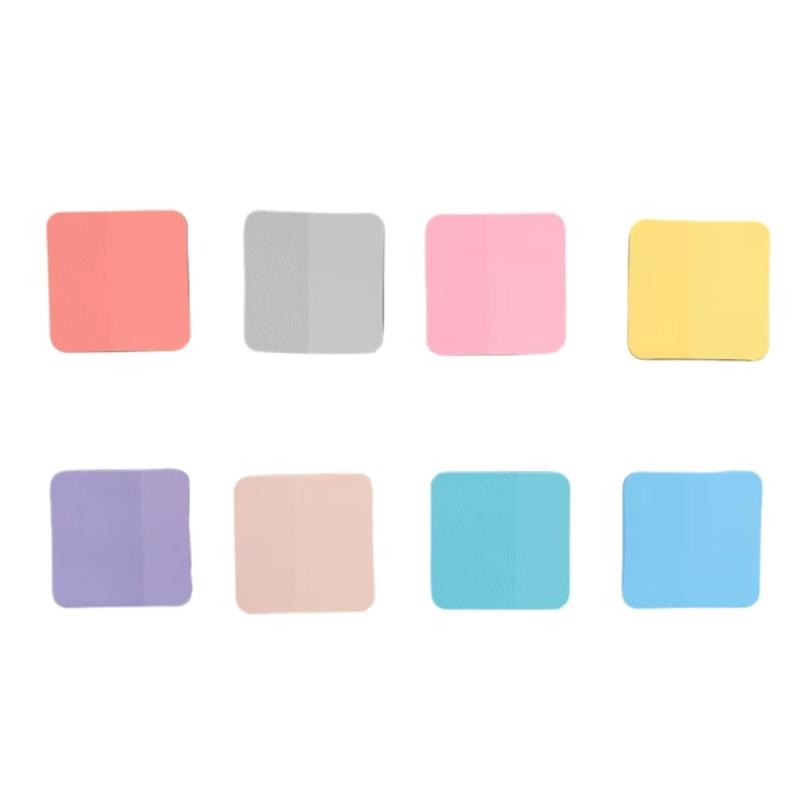 8PCs Plastic Note Set Color Coded Repositionable Tab With Surfaces for Multi Surfaces Use