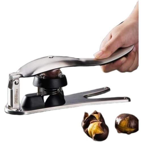 Apaeofl Chestnut Cutter, Chestnut Peeler, Chestnut Cutter, Chestnut Peeler, Kitchen Tool, Multi-Function Chestnut Clip, Chestnut Peeling Scissors, Eas