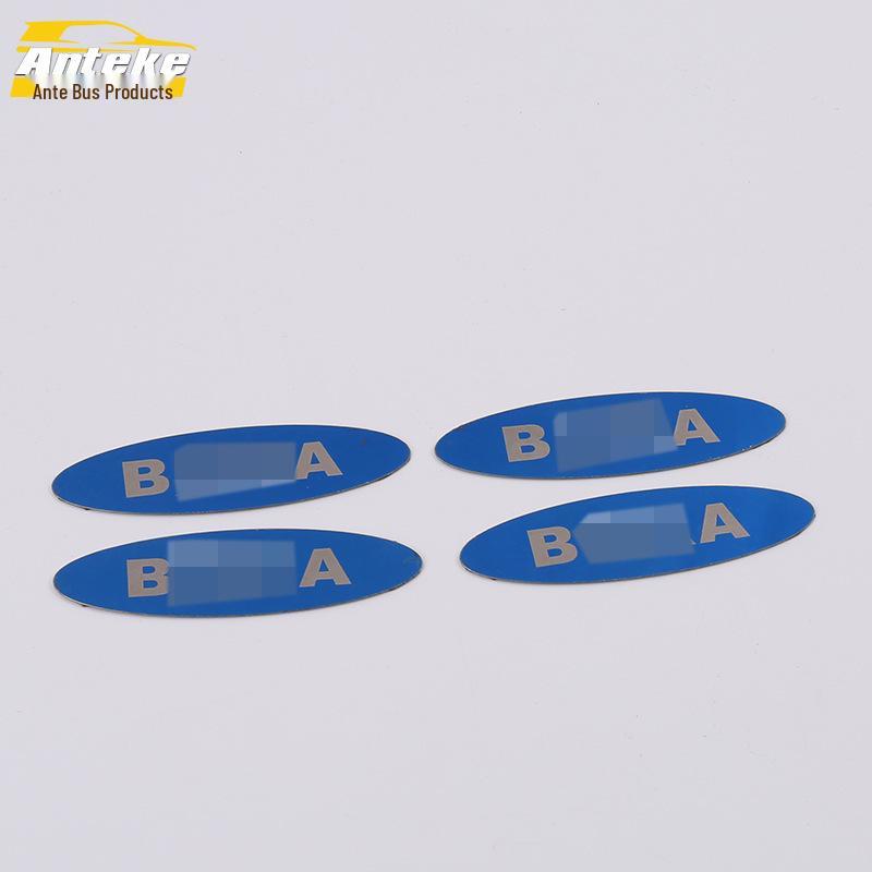16 Bora Car Door Anti-Kick Pad Stainless Steel Armrest Decorative Panel Sticker