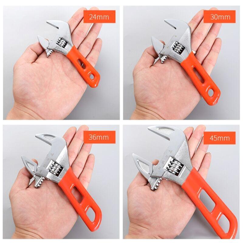 כלי נוח מתכוונן עם פתיחה רחבה 30 מ"מ לסת ידית עמידה בפני החלקה עיצוב נייד לתחזוקת אינסטלציה