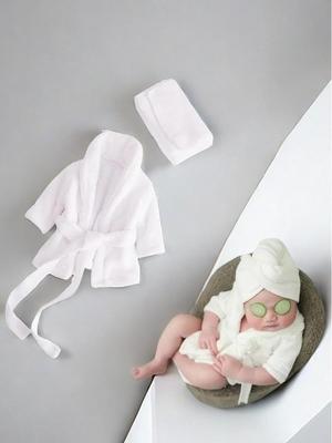 Baby-Fotografie-Bademantel & Pyjama-Set – Kinder-Yukata & Vollmond-Foto-Requisiten