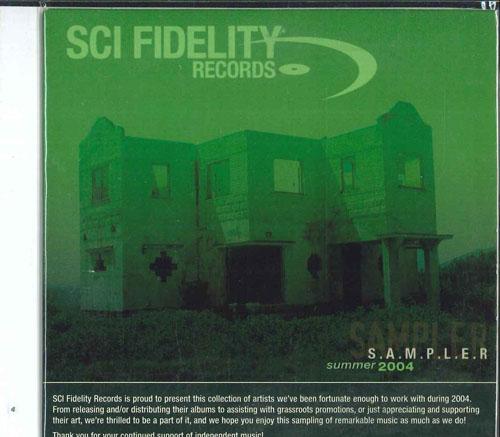 CD РАЗЛИЧНЫЕ Sci Fidelity Records Сэмплер Лето НЕТ SCI FIDELITY 2004 США Рок Б/у