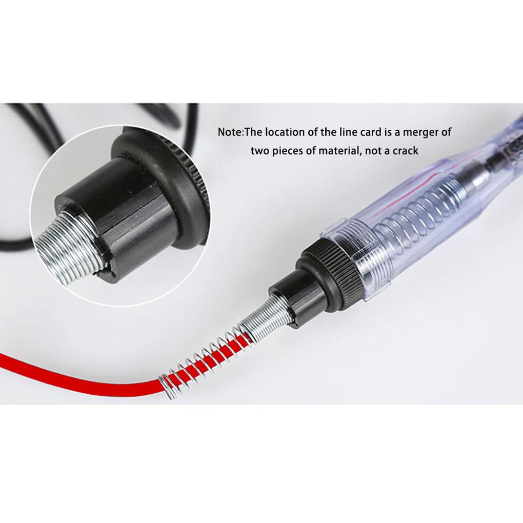 Car Circuit Fuse Tester Portable Telescopic Digital Indicator Light Testing Pen Probe Error Detector Accessories