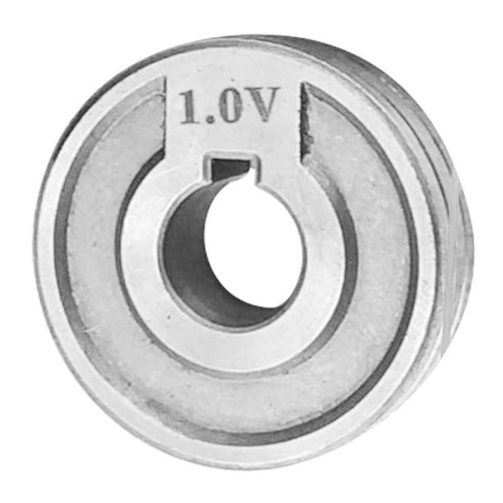 0,6/0,8/1,0mm Vodicí kolečko drátu 1ks Příslušenství Stříbrné V-drážka/U-drážka