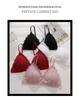 French Lace Push-Up Wireless Bra & Panty Set for Women - Sexy, High-end, Beautiful Back, Plus Size.