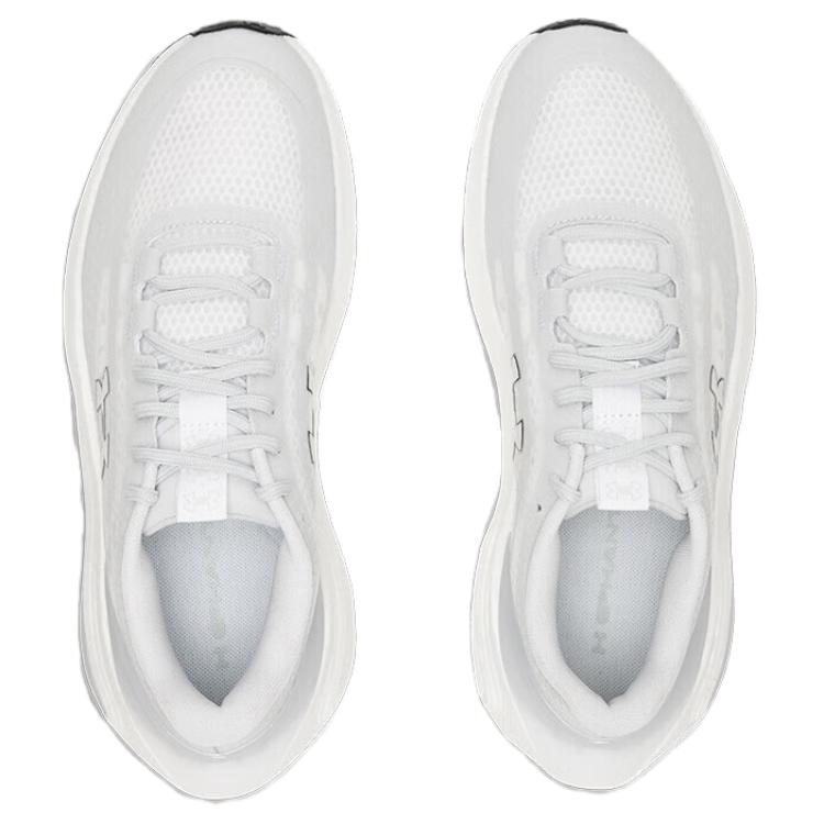 Under Armour Phantom 4 Classic Comfortable Versatile Shock Absorbing Breathable Low Top Lifestyle Shoes Unisex sneaker White Gray 6007194-100