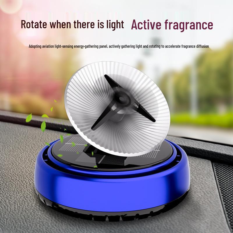 Car Solar Radar Incense Holder: Long-Lasting Fresh Scent Interior Ornament