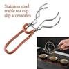Multi-functional Tea Brewing Assistant Stainless Steel Stable Tea Cup Non Slip Cup Clamp  Tea