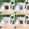 Tung Tung Tung Sahur Mug Creative Coffee Cups Drinks Cup Handle Drinkware Thanks Gifts