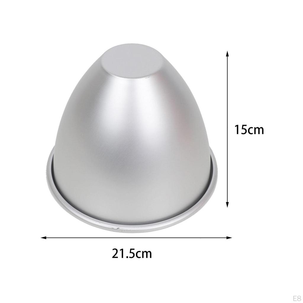 Semicircle Dessert Mould for Banquet Sugarcraft Chocolate Decoration Wedding 6inch