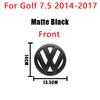 1Pcs VW 3D Car Cover Front Grille Badge Rear Trunk Emblem Decals Accessories For Volkswagen Golf 7 7.5 MK7 MK7.5 GTI R Rline GTD