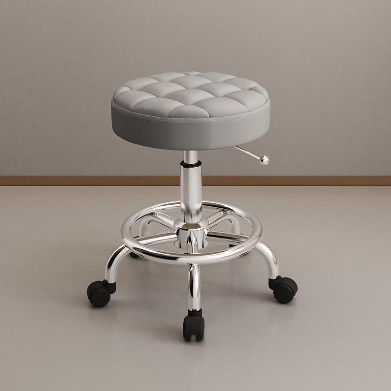 Rotating Hair Salon Barber Chair with Casters