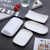 Dan Shi Zhi Yuan White Ceramic Towel & Soap Dish