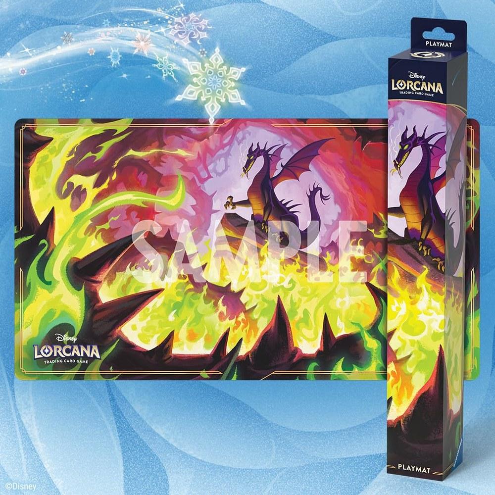 Ravensburger Disney Lorcana Trading Card Game Dragonfire TCG Playmat Mouse Pad Accessory