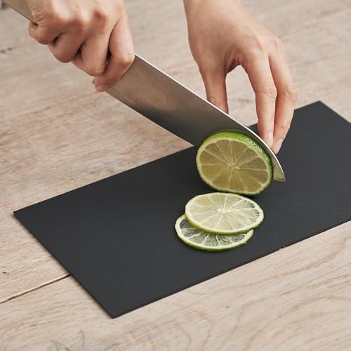 H Concept (H concept) H Tag Cutting Mat SS DH-010-SS Black - Foldable, Space-Saving, Double-Sided, Outdoor Use, Compact, Small