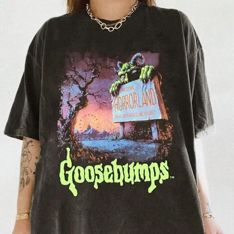 Goosebumps Shirt, Welcome To Land Shirt, Vintage Goosebumps Shirt XXXL