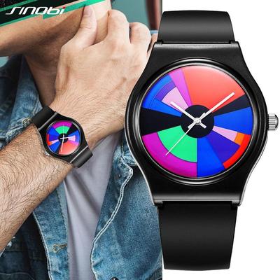 Orologi da uomo dal design originale, i migliori regali, orologi da polso al quarzo sportivi da uomo, stile di vita colorato, orologi da uomo alla moda