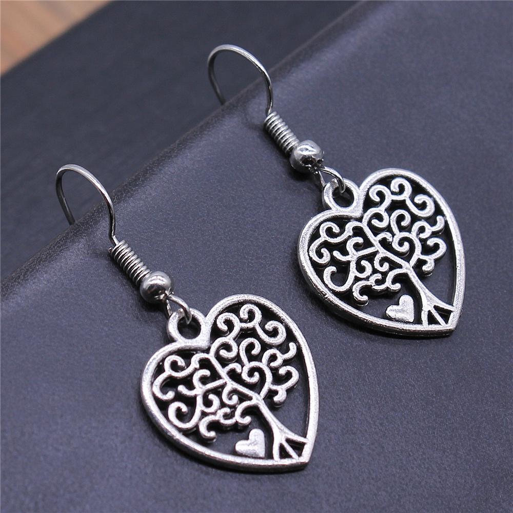 Tree Earring Women Drop Earrings Round Tree Dangle Earrings Women Fashion Jewelry Gift For Women