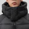 Piumino Uomo Invernale Piuma d'Anatra Bianca con Cappuccio Antivento Caldo Giacca Moda Coppia Versatile Top