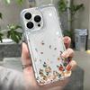 Colorful flower phone case for iPhone 15 Pro phone case iPhone 11 13 12 14 Pro Max XR XS X 7 8 Plus SE transparent shockproof pr