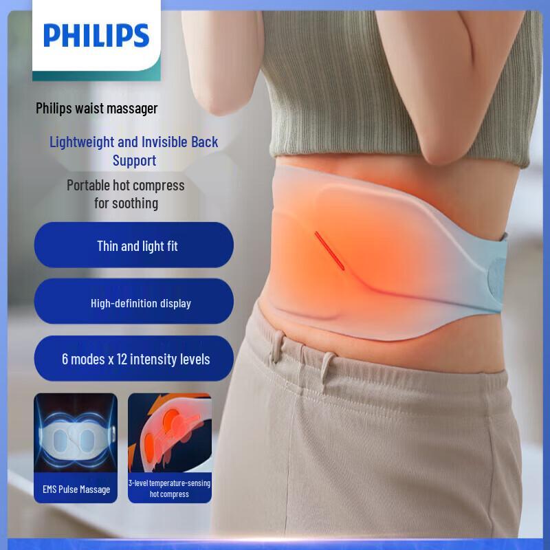 

Philips Waist Massager Belt CN plug (adapter included)