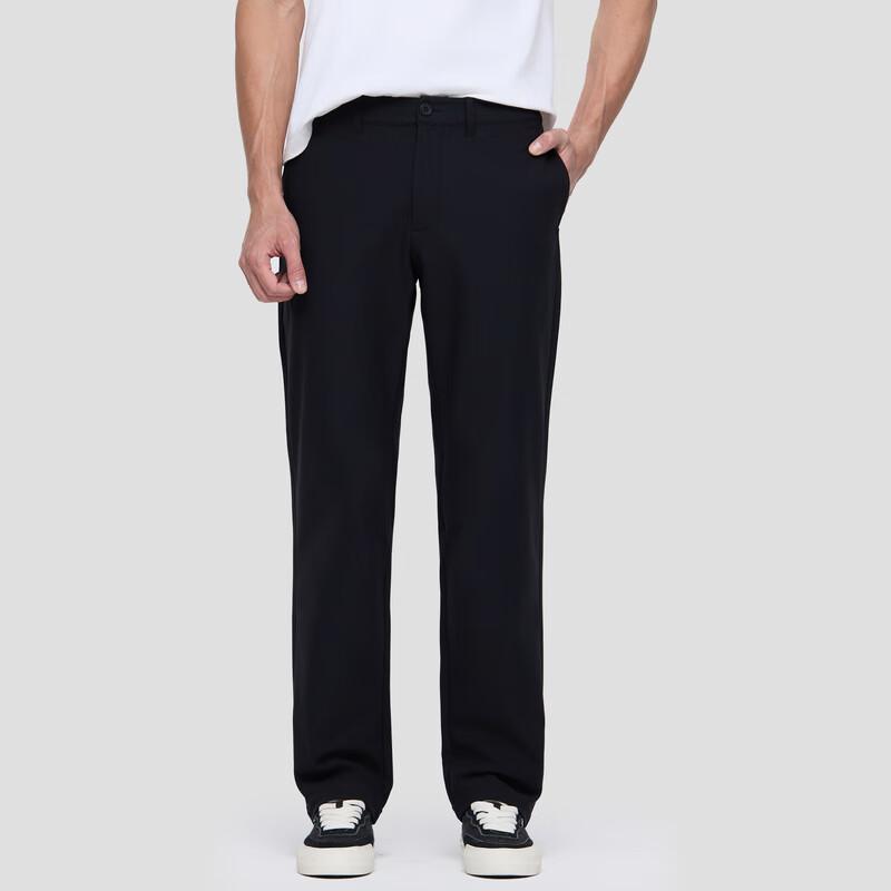 Gap Men's 2025 Autumn Fleece-Lined Straight-Leg Casual Pants