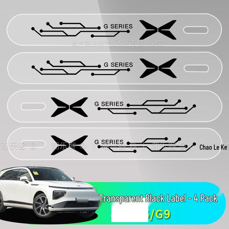 XPeng P7 und P5 Türgriff und Schalen Schutzfolie, G6 Griff Kratzschutz, G9 Antikollisions Auto Karosserie Aufkleber