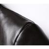 Leather Jacket Men's Autumn and Winter New Men's Soft Leather Suit Collar Jacket Jacket Men's Two-button Casual Leather Suit