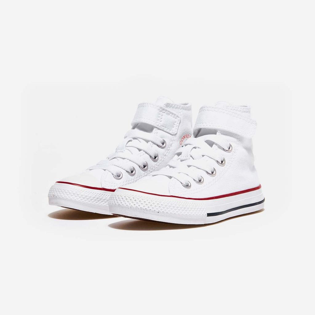 [Converse] Chuck Taylor All Star 1V Foundation Kids Black White High [372884C-WHITE/WHITE/NATURAL]