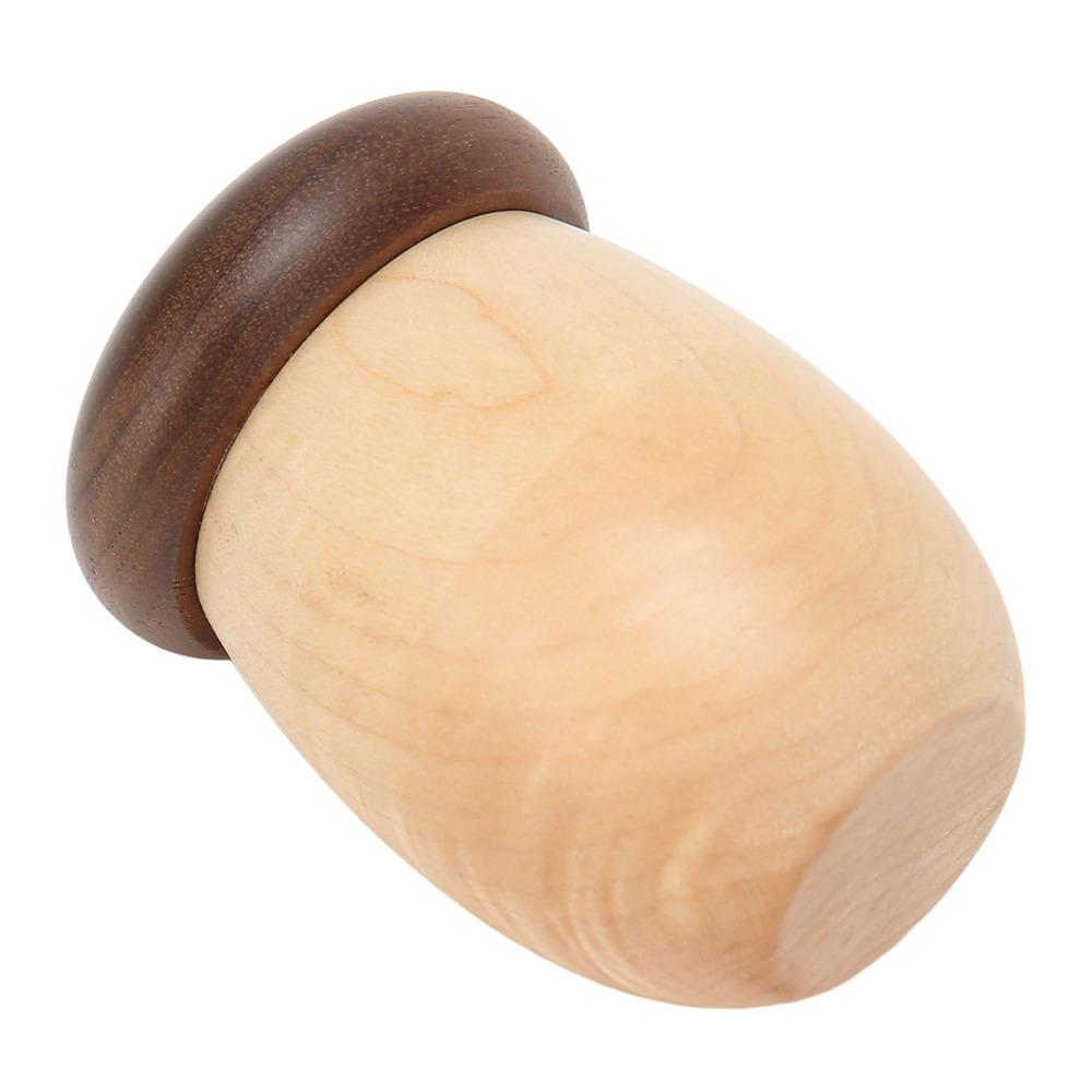 Wood Acorn Toothpick Container 8cm Height Toothpick Holder Dispenser  Office Use