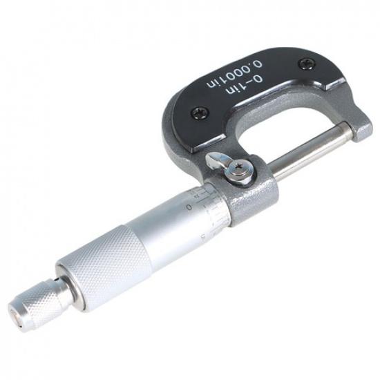 New 0-1"/0.0001" High Precision Micrometer Carbide Tip Machine Tools